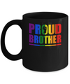 Proud Brother Gay Pride Month LGBT Mug Coffee Mug | Teecentury.com