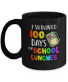 I Survived 100 Days School Lunches Kids Mug Coffee Mug | Teecentury.com