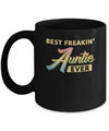 Best Freakin' Auntie Ever Mug Coffee Mug | Teecentury.com