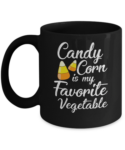 Candy Corn Is My Favorite Vegetable Halloween Costume Party Mug Coffee Mug | Teecentury.com