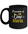 Grandma Of Mr Onederful 1st Birthday Party Costumes Gifts Mug Coffee Mug | Teecentury.com