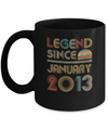 Legend Since January 2013 Vintage 9th Birthday Gifts Mug Coffee Mug | Teecentury.com