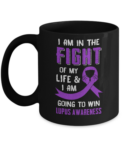 I'm In The Fight Of My Life And Win Lupus Awareness Mug Coffee Mug | Teecentury.com