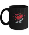 Valentine's Day Heart Doing The Floss Dance Mug Coffee Mug | Teecentury.com