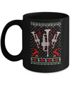 Santa Trumpet Ugly Christmas Sweater Gifts Mug Coffee Mug | Teecentury.com