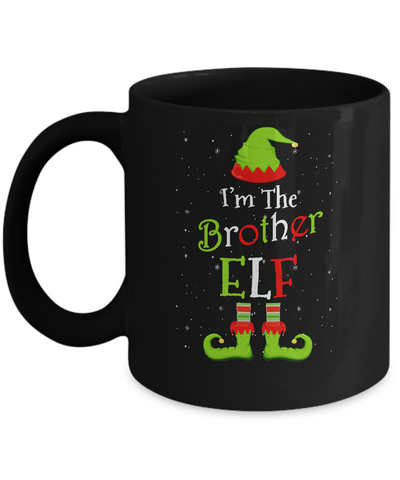 I'm The Brother Elf Family Matching Funny Christmas Group Gift Mug Coffee Mug | Teecentury.com