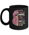 Im An October Woman I Have 3 Sides October Girl Birthday Gift Mug Coffee Mug | Teecentury.com