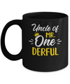 Uncle Of Mr Onederful 1st Birthday Party Costumes Gifts Mug Coffee Mug | Teecentury.com