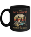 Vintage I Was Social Distancing Before It Was Cool Camping Lover Mug Coffee Mug | Teecentury.com