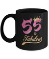 55 And Fabulous 1967 55th Birthday Gift Mug Coffee Mug | Teecentury.com