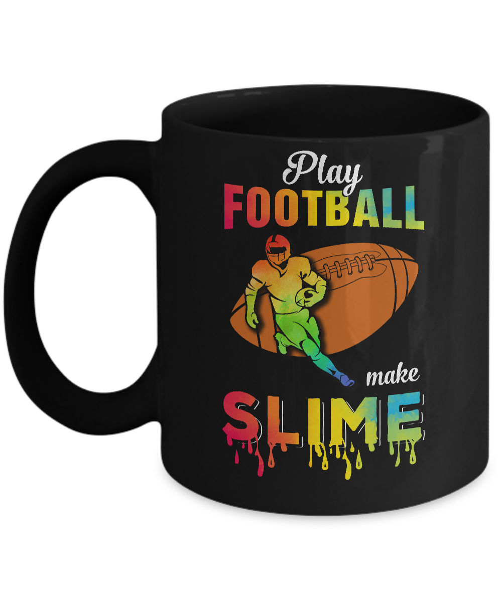 Play Football Make Slime Watercolor For Girl Women Mug Coffee Mug | Teecentury.com