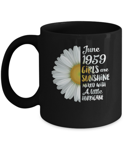 June Girls 1959 63th Birthday Gifts Mug Coffee Mug | Teecentury.com