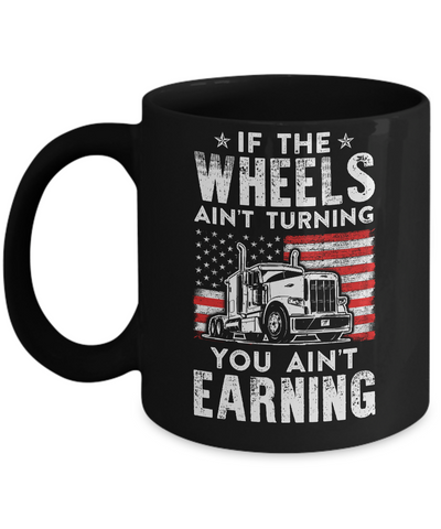 Funny Truck Driver Transporter USA Trucker Gift Mug Coffee Mug | Teecentury.com