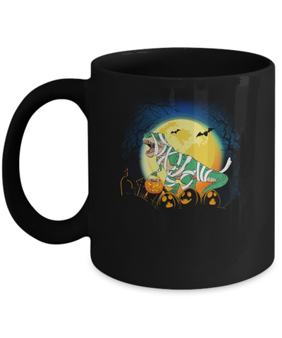 Halloween Pumpkin Dinosaur Gift For Kids Boys Girls Mug Coffee Mug | Teecentury.com