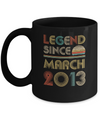 Legend Since March 2013 Vintage 9th Birthday Gifts Mug Coffee Mug | Teecentury.com