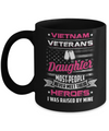 Vietnam Veteran's Daughter I Was Raised By Mine Mug Coffee Mug | Teecentury.com