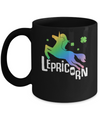 Lepricorn Funny St. Patrick's Day Unicorn Leprechaun Mug Coffee Mug | Teecentury.com