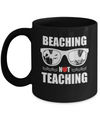 Beaching Not Teaching Funny Teacher Summer Mug Coffee Mug | Teecentury.com