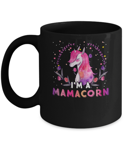 Cute Mamacorn Rainbow Unicorn Mother's Day Mug Coffee Mug | Teecentury.com