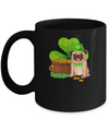 Pug St Patrick's Day Irish Dog Lover Funny Gifts Mug Coffee Mug | Teecentury.com