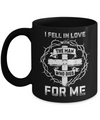 I Fell In Love With The Man Who Died For Me Christian Mug Coffee Mug | Teecentury.com