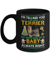 I Am Not A Yorkshire Terrier My Mom Said I'm A Baby Mug Coffee Mug | Teecentury.com