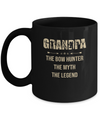 Grandpa The Bow Hunter The Myth The Legend Funny Hunting Mug Coffee Mug | Teecentury.com