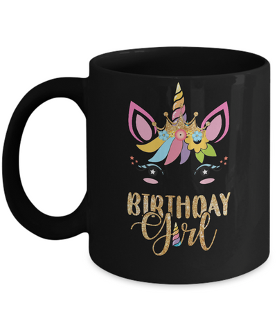 Cute Unicorn Girl Daughter Birthday Gift Mug Coffee Mug | Teecentury.com