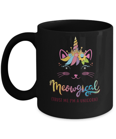 Caticorn Kittycorn Rainbow Meowgical Cat Unicorn Cute Mug Coffee Mug | Teecentury.com
