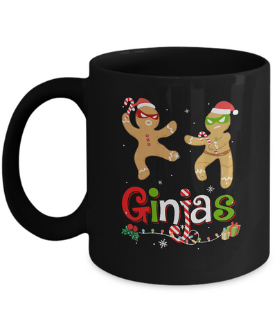 Ginjas Gingerbread Ninjas Funny Christmas Gifts Mug Coffee Mug | Teecentury.com