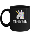 Unicorn Mom And Baby Mamacorn Mama Mother Day Gift Mug Coffee Mug | Teecentury.com