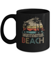 Vintage Summer Huntington Beach California Mug Coffee Mug | Teecentury.com