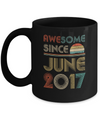Awesome Since June 2017 Vintage 5th Birthday Gifts Mug Coffee Mug | Teecentury.com