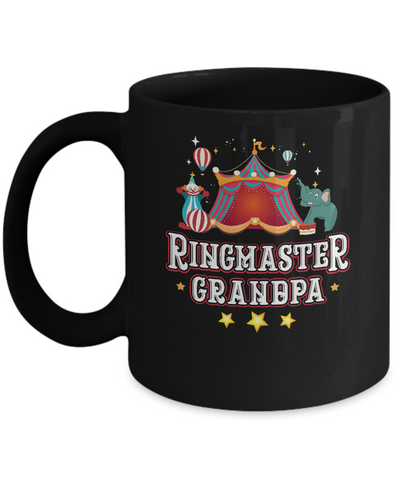 Ringmaster Grandpa Circus Carnival Children Party Mug Coffee Mug | Teecentury.com