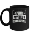 Best Quarantine Mom Ever Funny Social Distancing Mug Coffee Mug | Teecentury.com