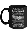 You Don't Scare Me I Have A Daughter Born In January Dad Mug Coffee Mug | Teecentury.com