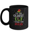 I'm The Oldest Elf Family Matching Funny Christmas Gift Mug Coffee Mug | Teecentury.com