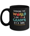 Changing The World One 4th Grader Back To School Teacher Mug Coffee Mug | Teecentury.com