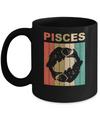 Vintage Pisces Zodiac February March Birthday Gift Mug Coffee Mug | Teecentury.com