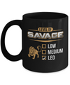 Level Of Savage Leo Mug Coffee Mug | Teecentury.com