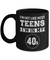 Vintage I'm Not Like Most Teens I'm In My 40s Birthday Mug Coffee Mug | Teecentury.com