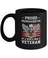 Proud Granddaughter Of World War 2 Veteran Patriotic Mug Coffee Mug | Teecentury.com