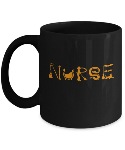 Funny Nurse Halloween Mug Coffee Mug | Teecentury.com