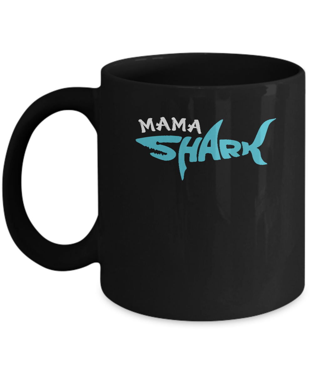 Mama Shark Lovers Best Mom Mug Coffee Mug | Teecentury.com