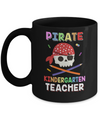 Pirate Kindergarten Teacher Costume Halloween Mug Coffee Mug | Teecentury.com