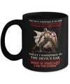 Knight Templar The Devil Whispered A Man Born In February The Storm Mug Coffee Mug | Teecentury.com