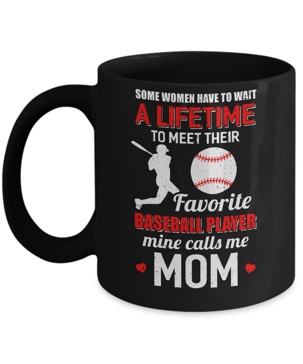  Womens My Favorite Baseball Player Calls Me Mom