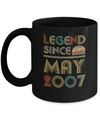 Legend Since May 2007 Vintage 15th Birthday Gifts Mug Coffee Mug | Teecentury.com