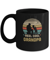 Vintage Father's Day Gift Reel Cool Grandpa Fishing Mug Coffee Mug | Teecentury.com