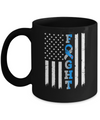Diabetes Awareness American Flag Distressed Mug Coffee Mug | Teecentury.com